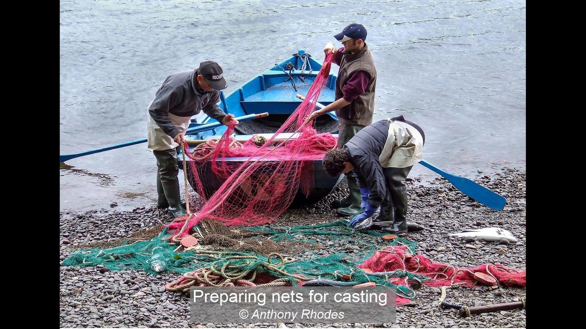 Preparing nets for casting_Anthony Rhodes